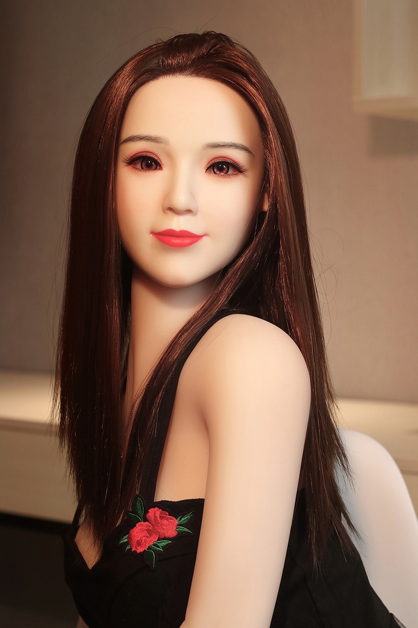 158cm D Cup Thin Lips Petite Occhi Ambra Bambola del Sesso Realistica Galleria 5