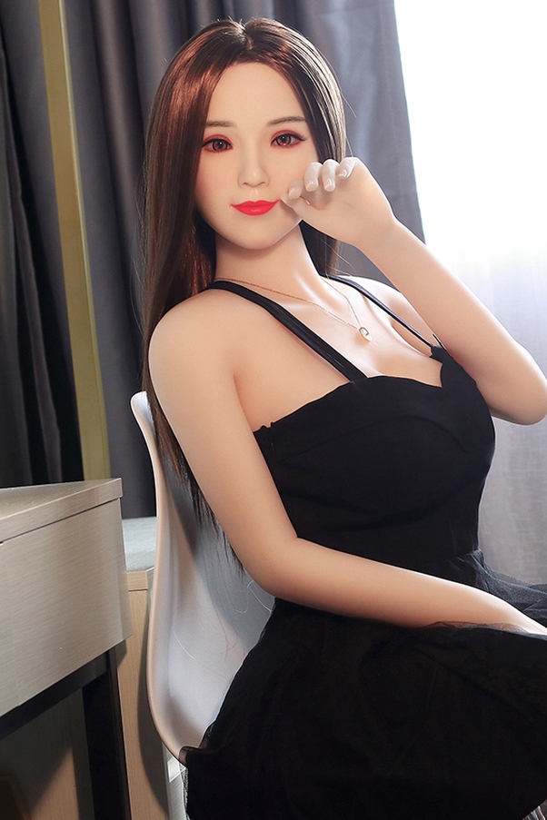 158cm D Cup Thin Lips Mora Petite Bambola del Sesso Realistica Vista Dettaglio 11