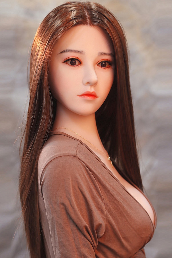 158cm D Cup Gray Petite Natural Lips Bambola del Sesso Realistica Prodotto