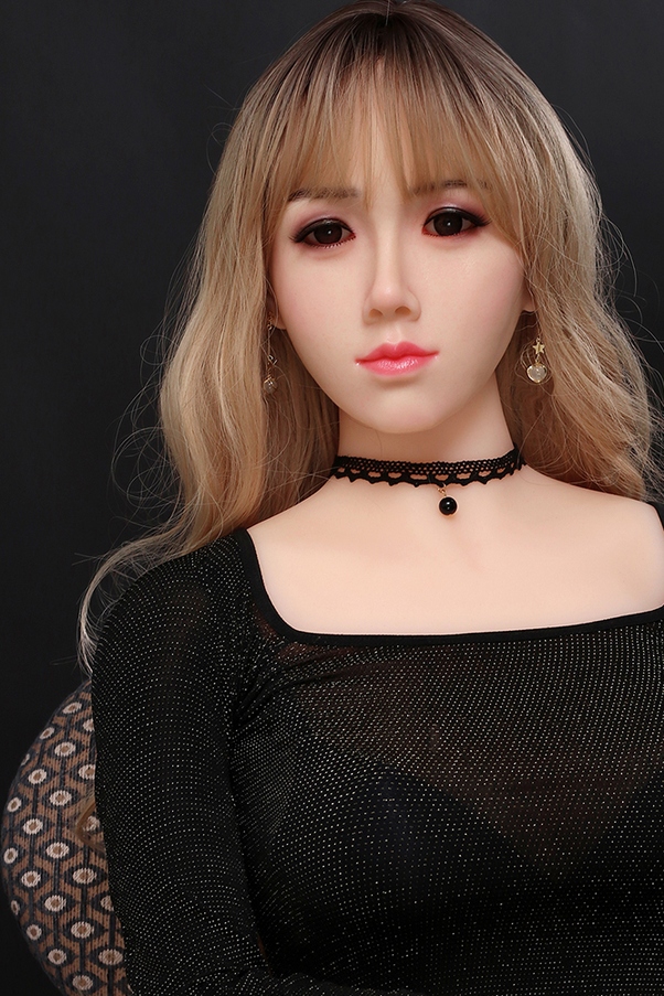 165cm D Cup Petite Breasts Bionda Thin Lips Bambola del Sesso BBW Vista Dettaglio 9