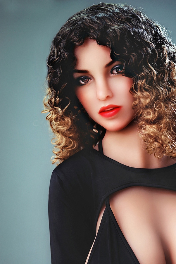 152cm C Cup Labbra Lucide Occhi Ambra Voluttuosa Bambola del Sesso Shemale Prodotto