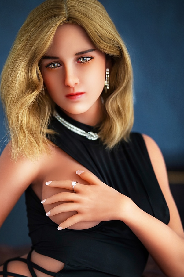 173cm C Cup Occhi Ambra Labbra Lucide Voluttuosa Bambola del Sesso Formosa Vista Dettaglio 3