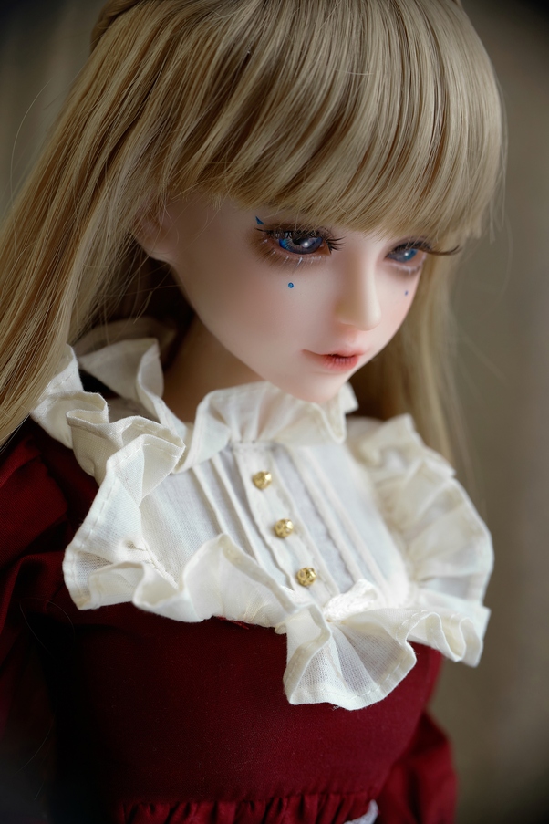 60cm D Cup Occhi Grigi Petite Bianco Mini Bambola del Sesso Galleria 5