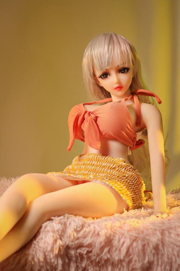 68cm D Cup Petite Thin Lips Breasts Mini Bambola del Sesso Galleria 4
