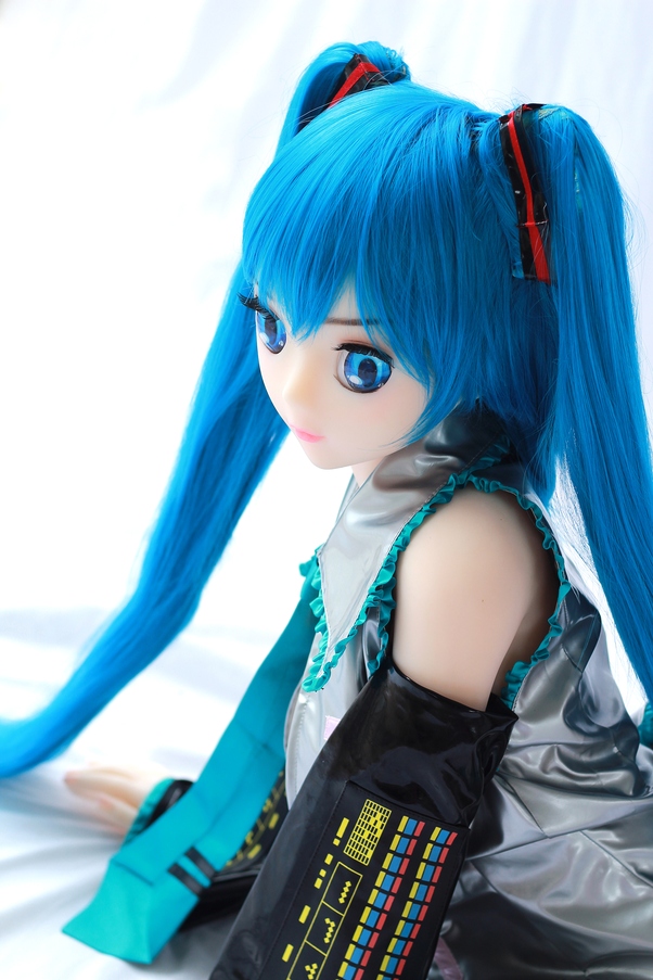 148cm D Cup Occhi Azzurri Petite Thin Lips Bambola del Sesso Anime Vista Dettaglio 4