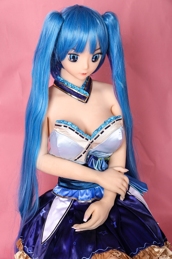 148cm D Cup Occhi Azzurri Bianco Seno Medio Bambola del Sesso Anime Vista Dettaglio 11