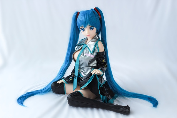 148cm D Cup Thin Lips Occhi Azzurri Petite Bambola del Sesso Anime Vista Dettaglio 18