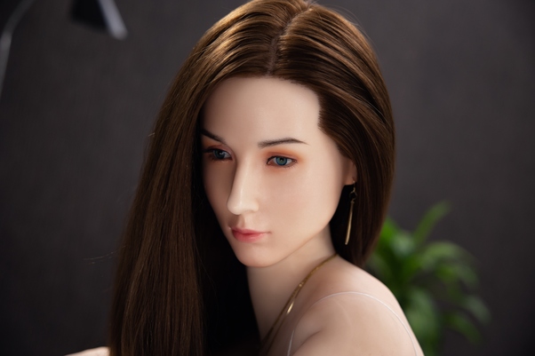 168cm F Cup Voluttuosa Occhi Grigi Mora Bambola del Sesso Asiatica Vista Dettaglio 15