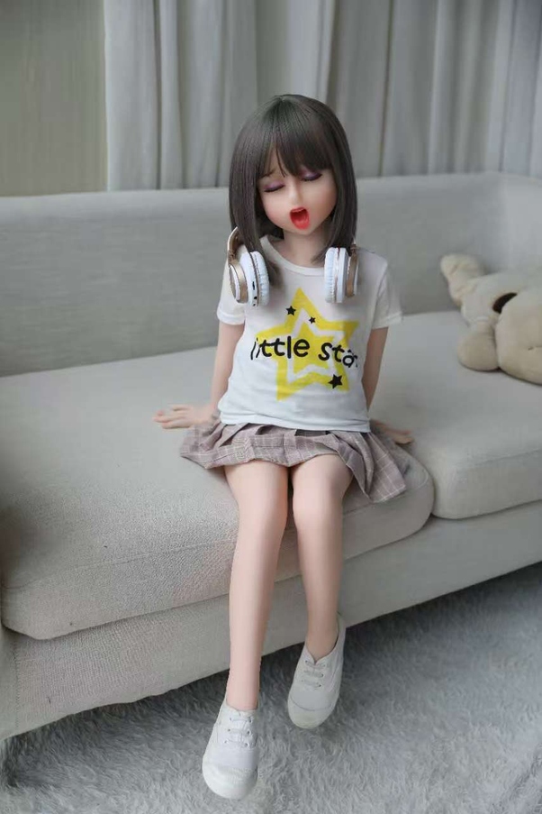 100cm A Cup Thin Lips Occhi Ambra Petite Mini Bambola del Sesso Prodotto