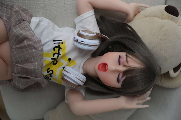 100cm A Cup Mora Petite Breasts Mini Bambola del Sesso Vista Dettaglio 2