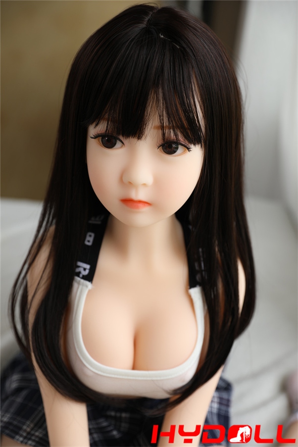 100cm E Cup Thin Lips Nero Petite Mini Bambola del Sesso Galleria 6