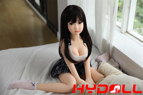 100cm E Cup Thin Lips Occhi Grigi Petite Mini Bambola del Sesso Vista Dettaglio 4