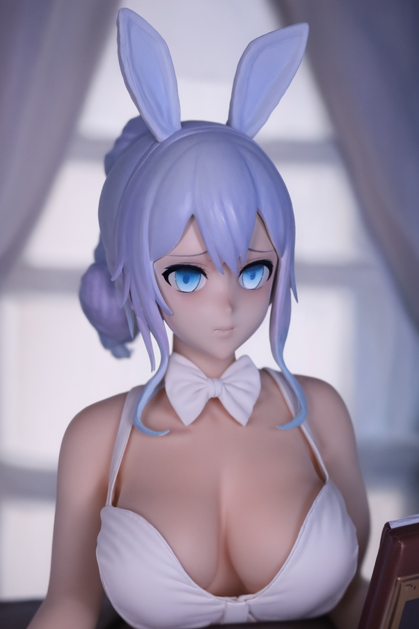 80cm G Cup Seno Piccolo Bianco Occhi Azzurri Bambola del Sesso Anime Galleria 3