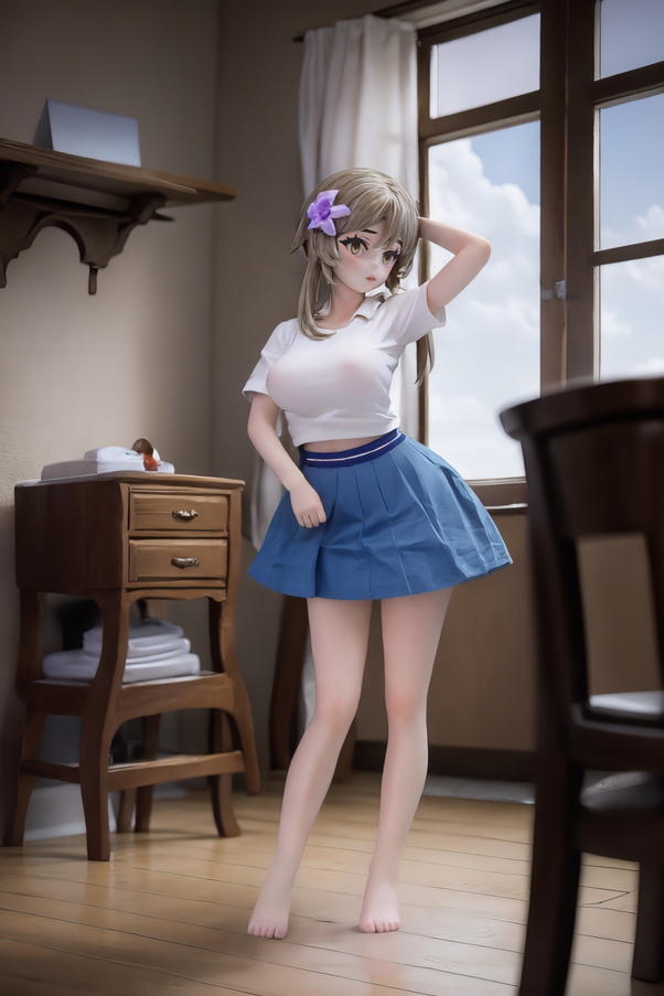 80cm G Cup Seno Piccolo Petite Occhi Ambra Bambola del Sesso Anime Galleria 3