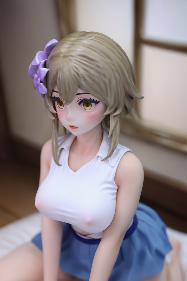 80cm G Cup Occhi Ambra Seno Piccolo Mora Bambola del Sesso Anime Galleria 4