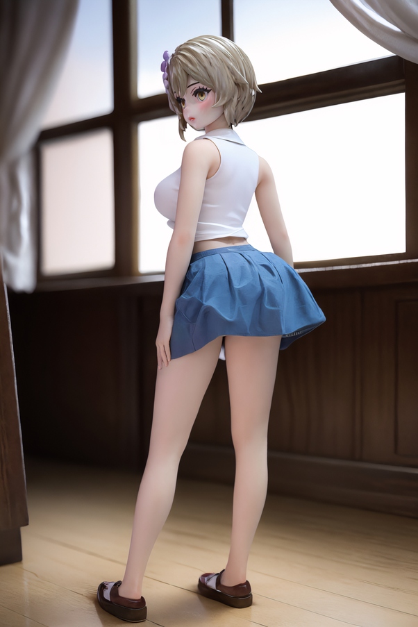 80cm G Cup Occhi Ambra Mora Seno Piccolo Bambola del Sesso Anime Galleria 5