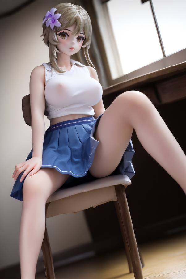 80cm G Cup Mora Seno Piccolo Thin Lips Bambola del Sesso Anime Vista Dettaglio 5