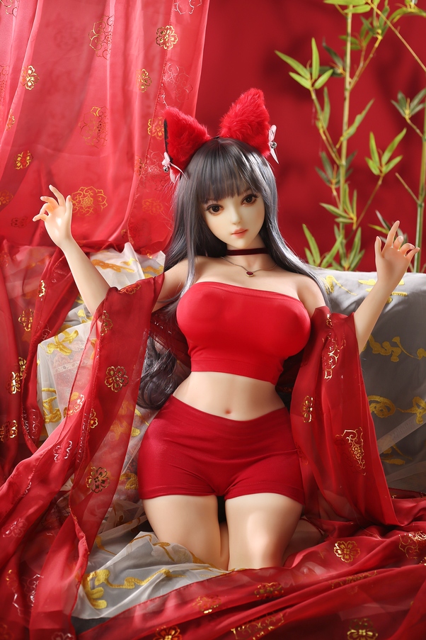 110cm D Cup Thin Lips Occhi Ambra Voluttuosa Bambola del Sesso Formosa Galleria 5