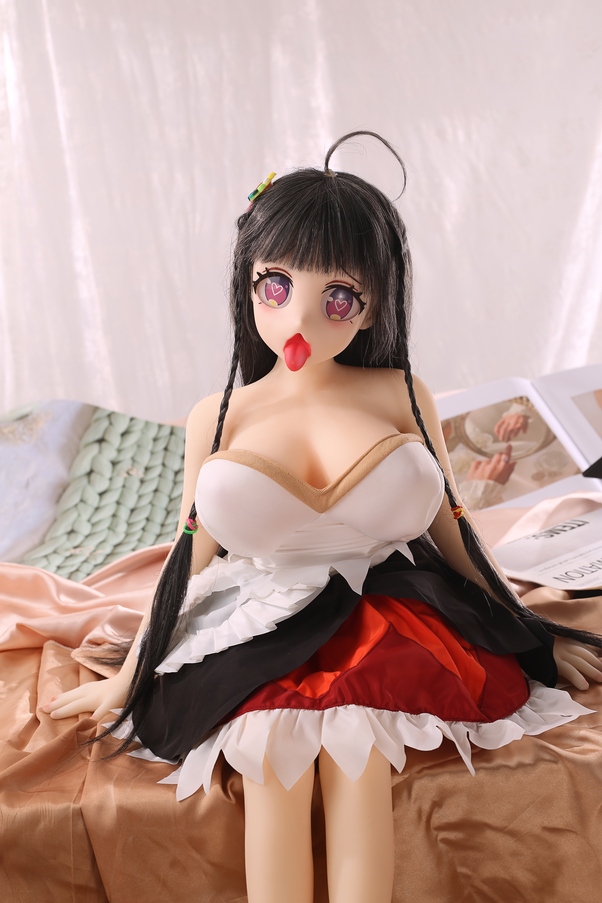 80cm G Cup Petite Occhi Grigi Thin Lips Bambola del Sesso Anime Galleria 4