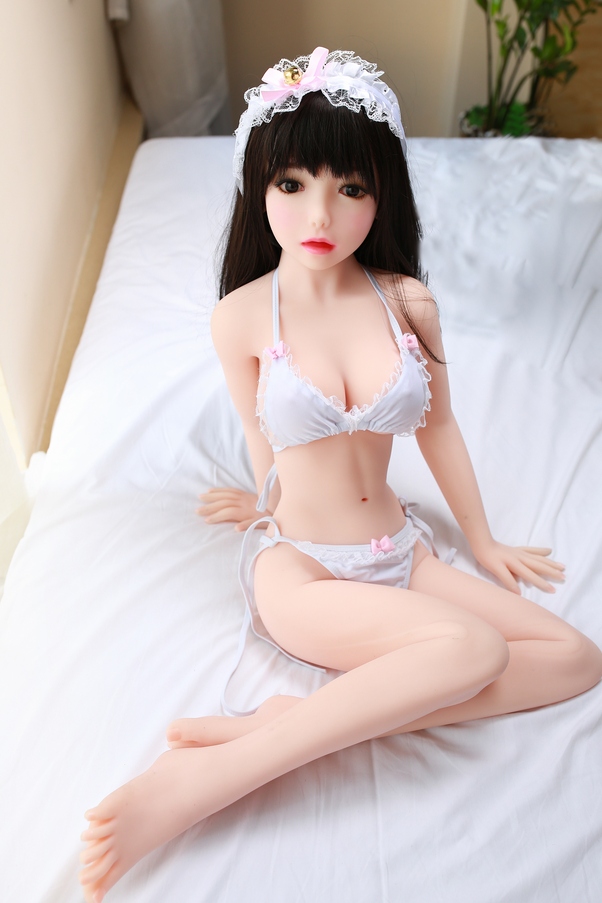 100cm E Cup Occhi Grigi Seno Medio Thin Lips Mini Bambola del Sesso Vista Dettaglio 10