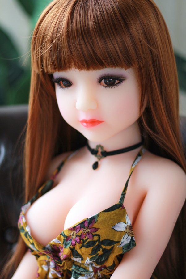 125cm D Cup Occhi Grigi Seno Medio Petite Bambola del Sesso Giovane Galleria 3