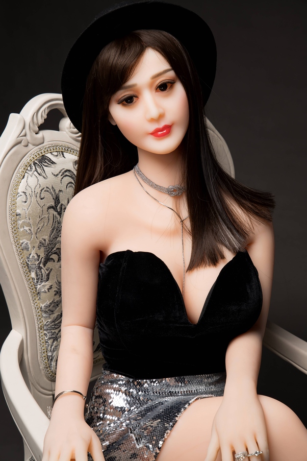 158cm I Cup Nero Occhi Grigi Seno Medio Bambola del Sesso BBW Vista Dettaglio 2