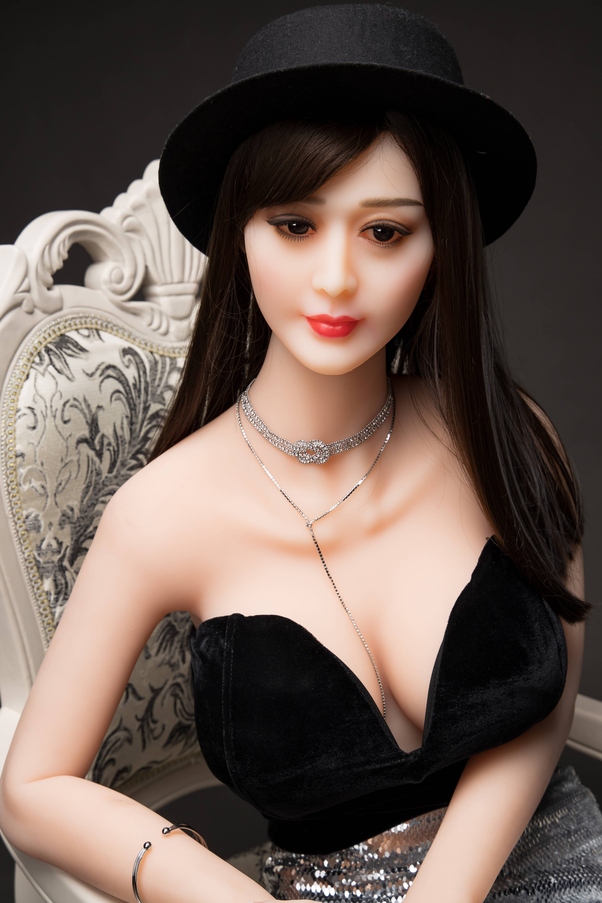 158cm I Cup Occhi Grigi A Clessidra Seno Medio Bambola del Sesso BBW Vista Dettaglio 3