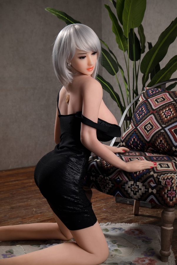 158cm I Cup Occhi Grigi Seno Medio Bianco Bambola del Sesso BBW Vista Dettaglio 10