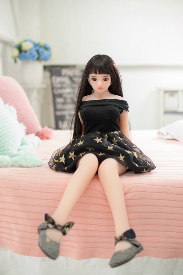 88cm C Cup Thin Lips Seno Medio Nero Bambola del Sesso Giovane Prodotto