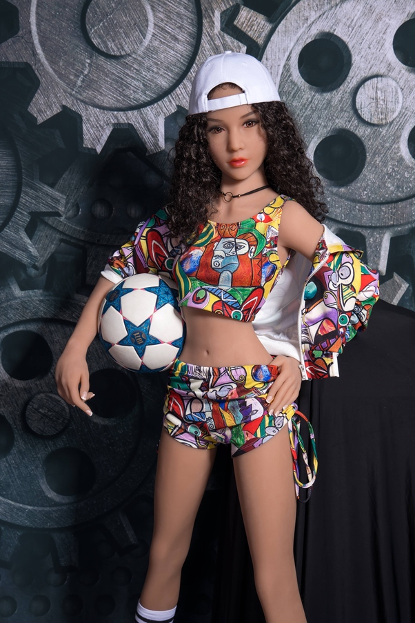 158cm A Cup Occhi Nocciola Seno Medio Thin Lips Bambola del Sesso Realistica Galleria 2