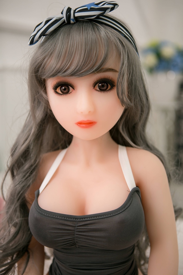 125cm D Cup Thin Lips Occhi Grigi Seno Medio Bambola del Sesso Giovane Vista Dettaglio 7