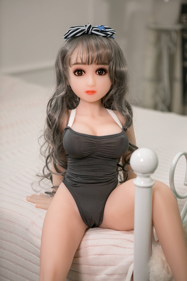 125cm D Cup Nero Seno Medio Thin Lips Bambola del Sesso Giovane Vista Dettaglio 8