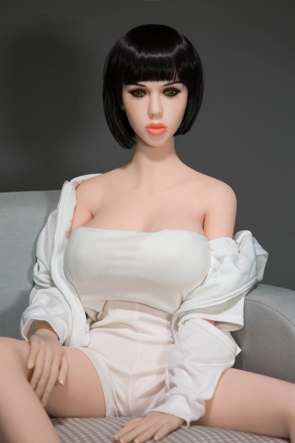 158cm I Cup Thin Lips Nero Seno Medio Bambola del Sesso BBW Vista Dettaglio 7