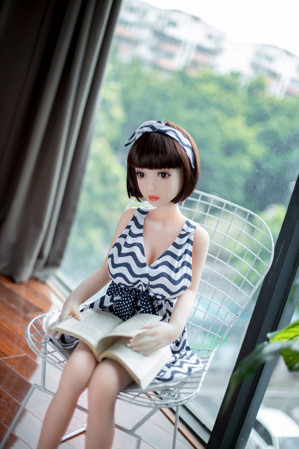 125cm C Cup Nero Atletica Occhi Grigi Bambola del Sesso Giovane Galleria 3