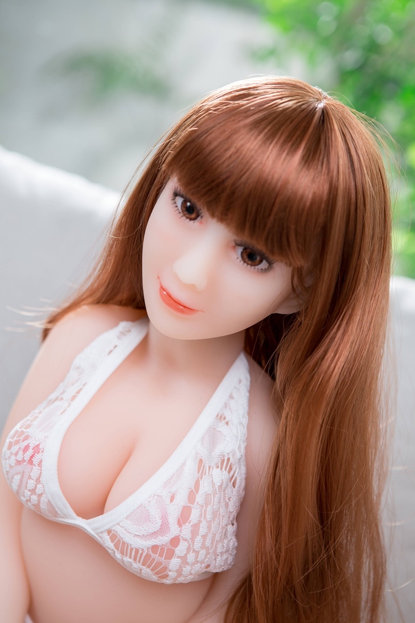 88cm C Cup Seno Medio Occhi Grigi Marrone Bambola del Sesso Giovane Galleria 5