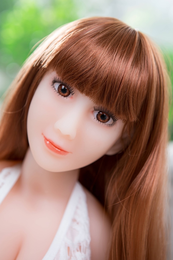 88cm C Cup Occhi Grigi Atletica Seno Medio Bambola del Sesso Giovane Vista Dettaglio 1