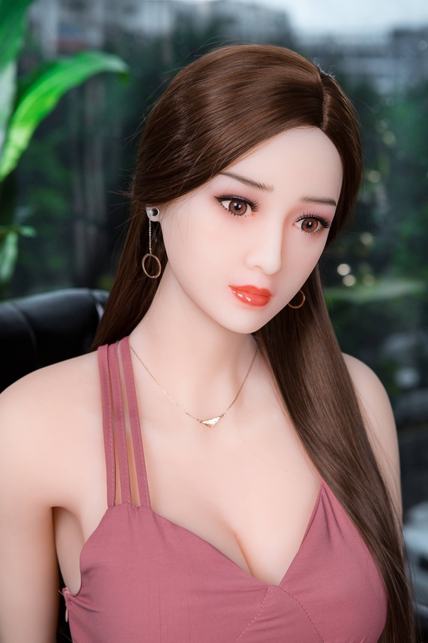 158cm I Cup Voluttuosa Occhi Grigi Seno Medio Bambola del Sesso BBW Vista Dettaglio 8