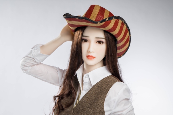 158cm I Cup Atletica Occhi Grigi Seno Medio Bambola del Sesso BBW Vista Dettaglio 10