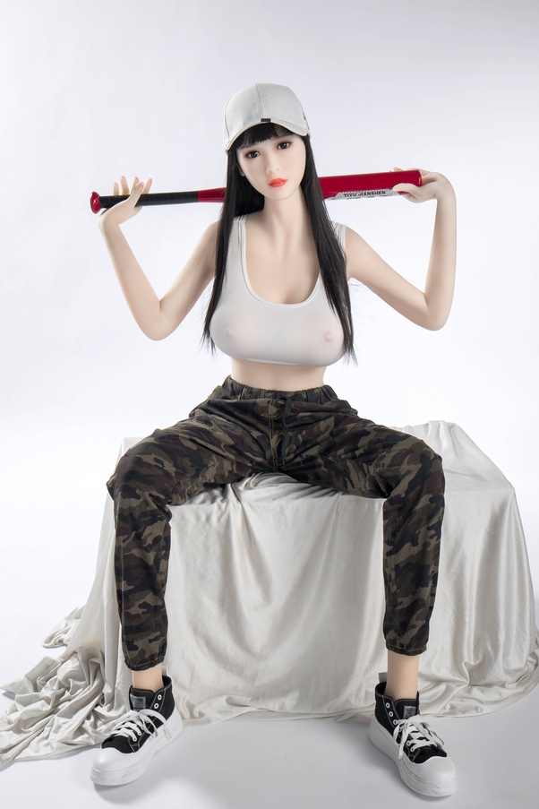 158cm I Cup Thin Lips Nero Occhi Nocciola Bambola del Sesso BBW Vista Dettaglio 1