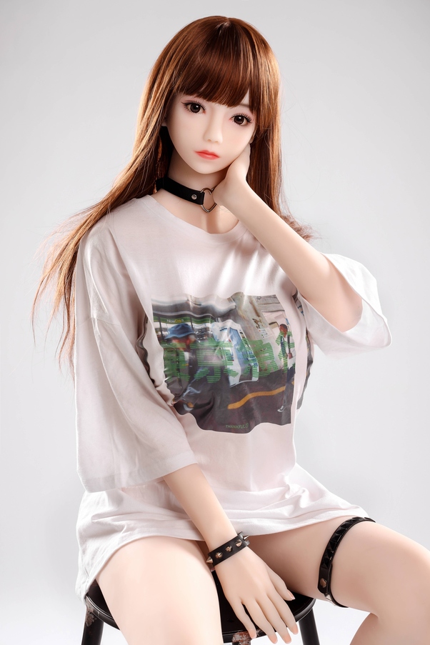 158cm I Cup Seno Medio Marrone Atletica Bambola del Sesso BBW Vista Dettaglio 1