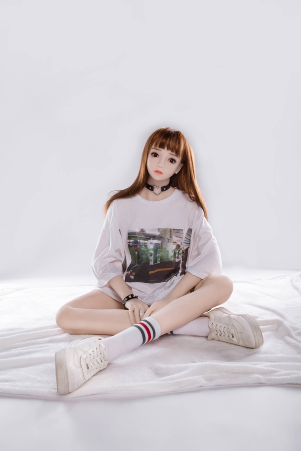 158cm I Cup Marrone Seno Medio Occhi Grigi Bambola del Sesso BBW Vista Dettaglio 8