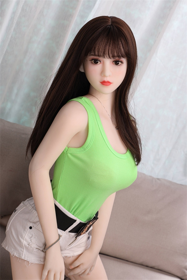 158cm I Cup Marrone Occhi Grigi Thin Lips Bambola del Sesso BBW Vista Dettaglio 8