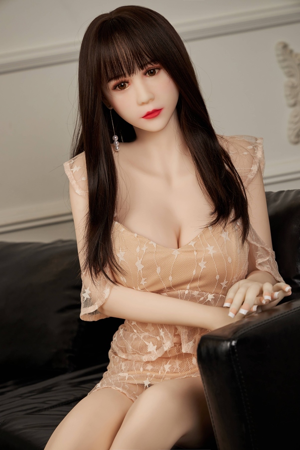 158cm C Cup Mora Voluttuosa Petite Breasts Bambola del Sesso BBW Vista Dettaglio 2