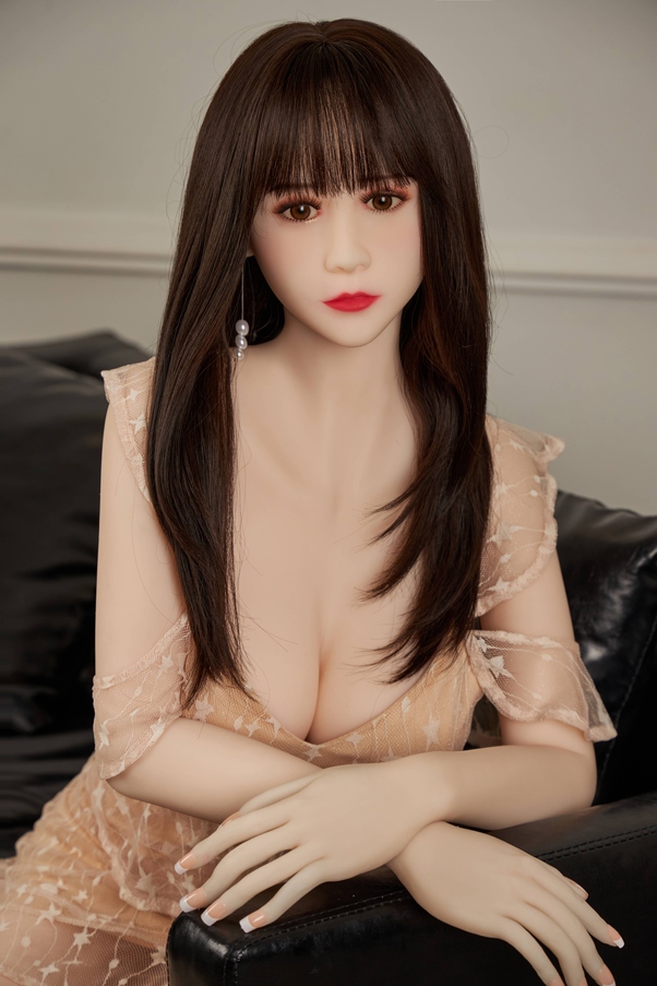 158cm C Cup Voluttuosa Petite Breasts Thin Lips Bambola del Sesso BBW Vista Dettaglio 3