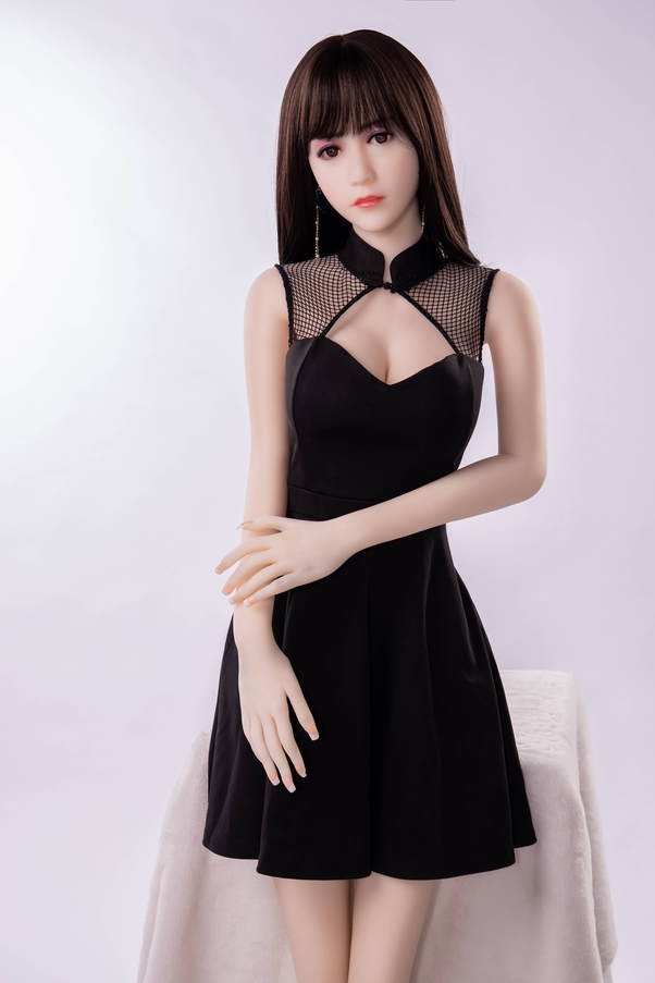 158cm C Cup Thin Lips Occhi Grigi Petite Bambola del Sesso BBW Galleria 2