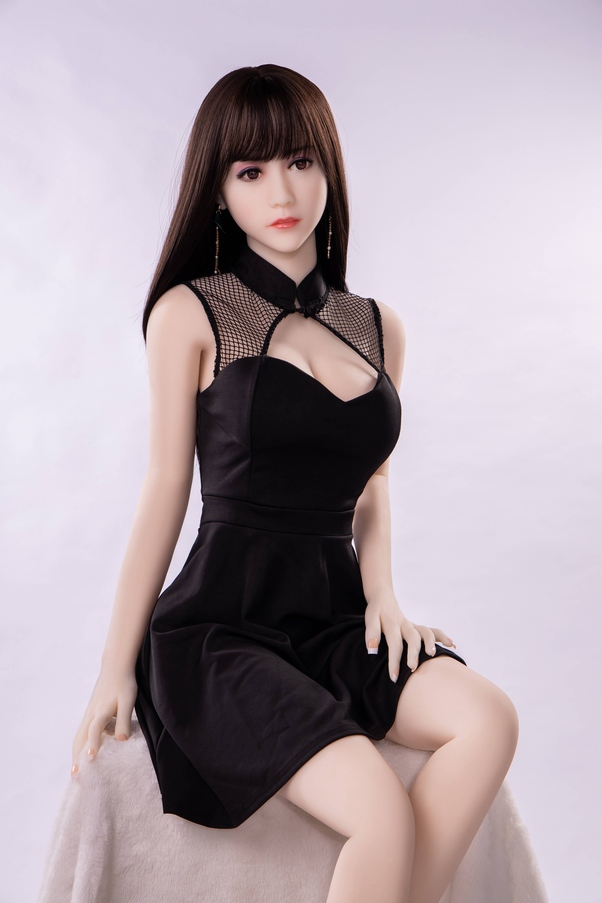 158cm C Cup Nero Petite Thin Lips Bambola del Sesso BBW Galleria 3