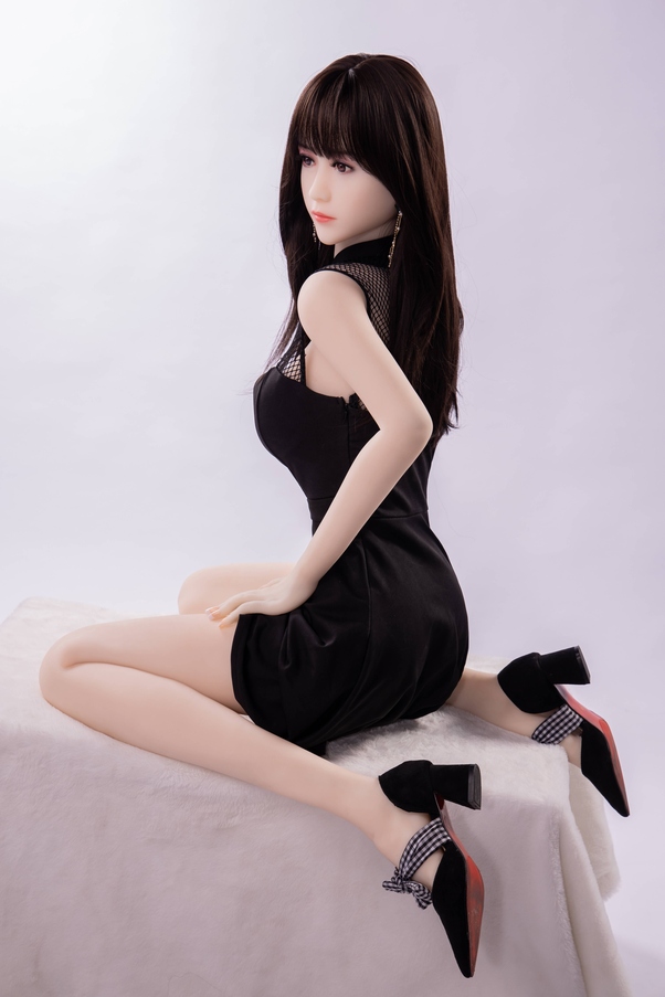 158cm C Cup Nero Seno Piccolo Petite Bambola del Sesso BBW Vista Dettaglio 11