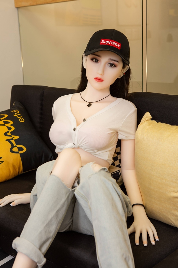 158cm C Cup Petite Thin Lips Occhi Grigi Bambola del Sesso BBW Galleria 5