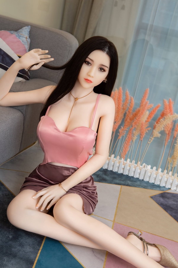 158cm C Cup Mora Thin Lips Petite Breasts Bambola del Sesso BBW Vista Dettaglio 6