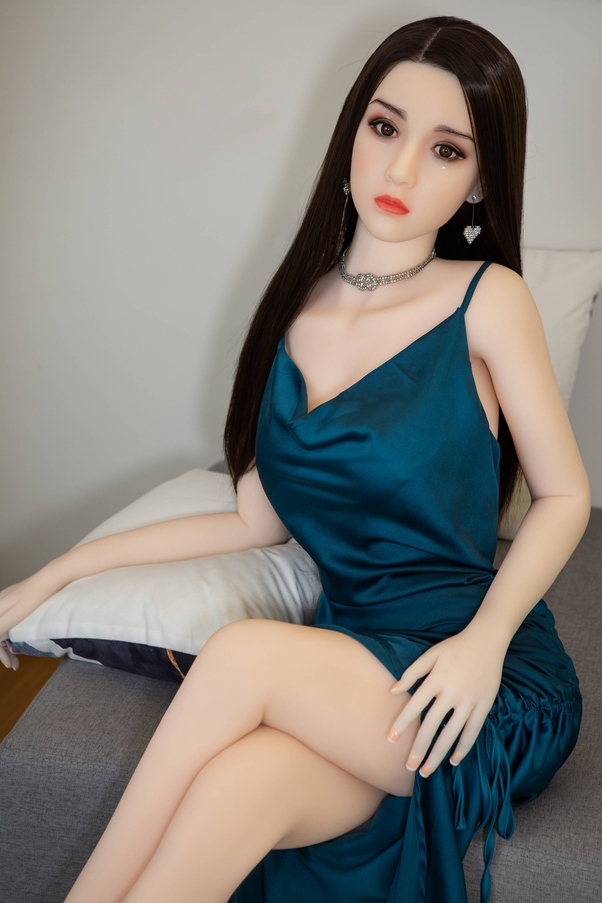 158cm C Cup Occhi Grigi Petite Thin Lips Bambola del Sesso BBW Vista Dettaglio 12